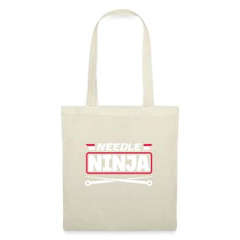 Acupuncture Acupuncture Aiguille Ninja - Sac en tissu - nature - Devant