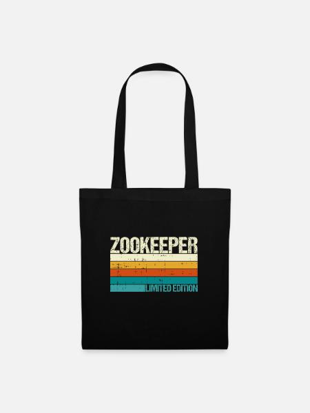 Zoowärter - Stoffbeutel - Schwarz