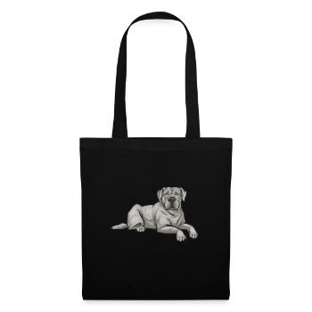 Silver Labrador Retriever Silver Lab - Sac en tissu - noir - Devant