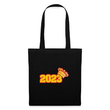 2023 - Stoffbeutel - Schwarz - Vorne