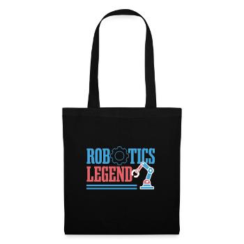 Robots Legend Mechanic Engineer Robotics - Tote Bag - black - Front