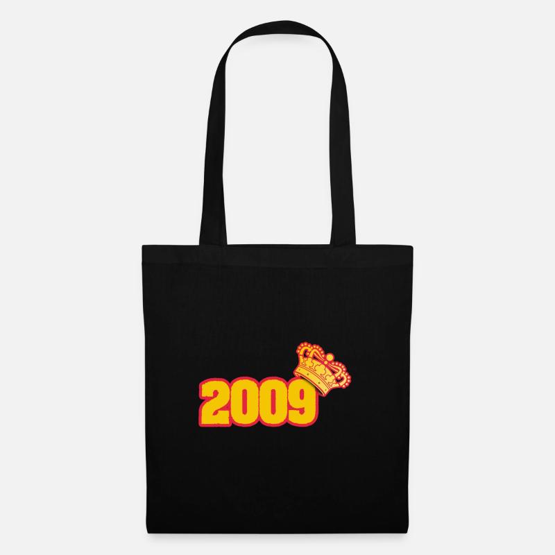 Né en 2009 - Sac en tissu - noir