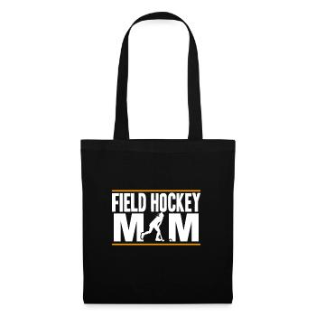 Sweeping Goalkeeper Stick Player Field Hockey Mom - Tote Bag - black - Front