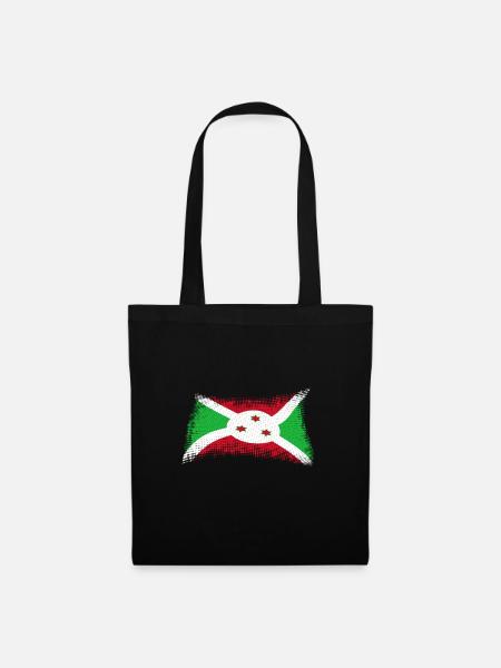 Burundi - Stoffbeutel - Schwarz