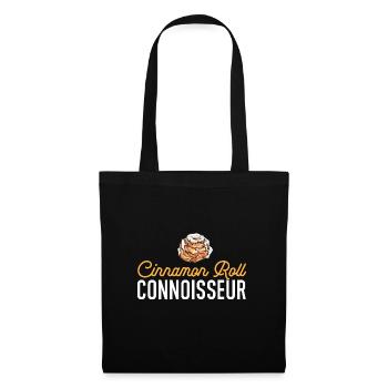 Cinnamon roll - Tote Bag - black - Front