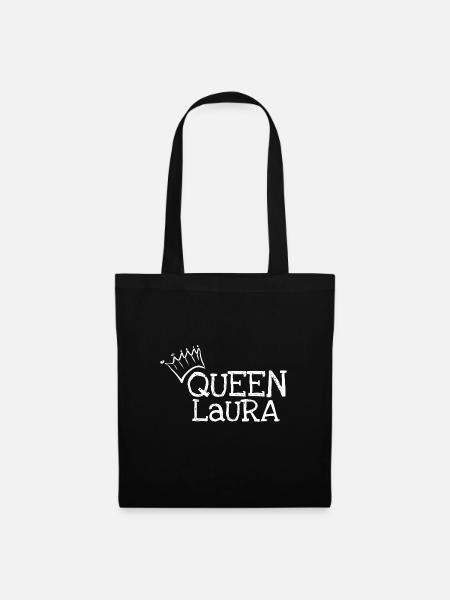 Laura - Stoffbeutel - Schwarz