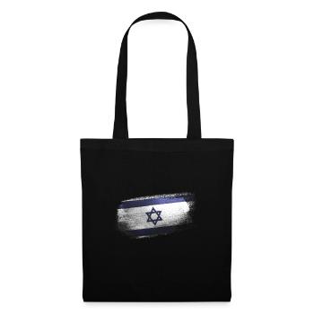 Israel Sayings Flag Gift Idea - Tote Bag - black - Front