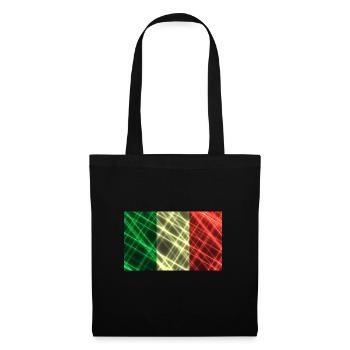 Italie - Sac en tissu - noir - Devant