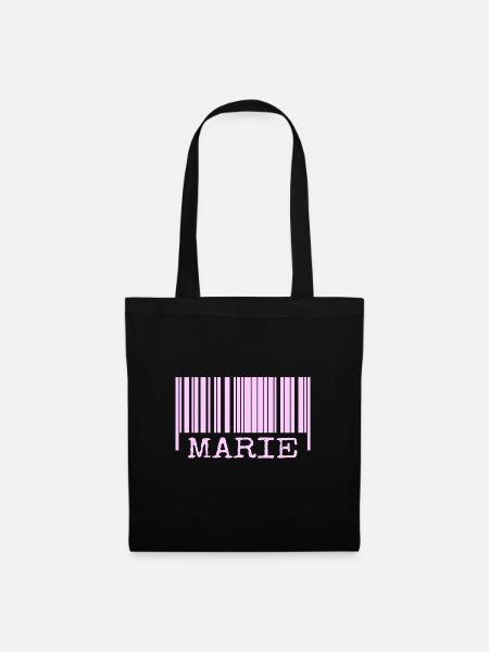 Marie Marie - Stoffbeutel - Schwarz