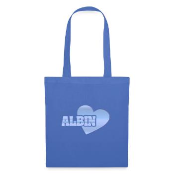 Albin as gold - Tote Bag - light blue - Front