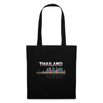 Thailand - Stoffbeutel - Schwarz - Vorne