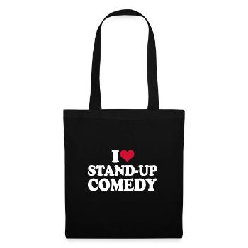 I Love Stand-Up Comedy - Tote Bag - black - Front