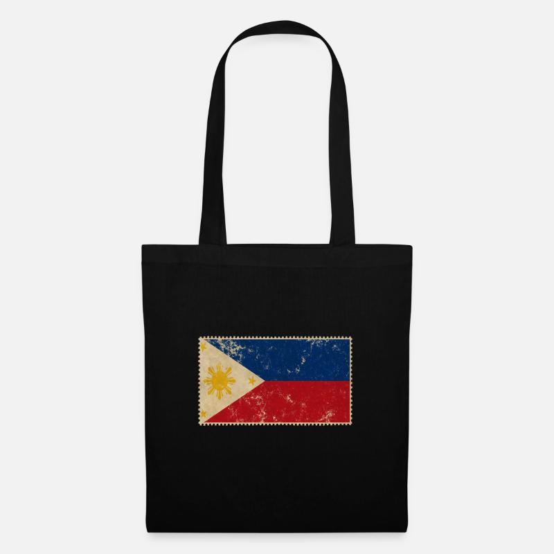 Philippines - Sac en tissu - noir