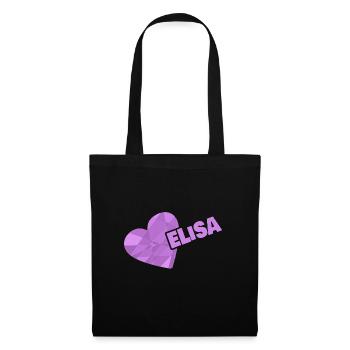 Crown Elisa - Tote Bag - black - Front
