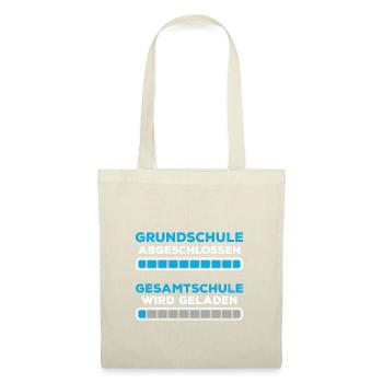 Grundschulabschluss Gesamtschule 5 Klasse - Stoffbeutel - Natur - Vorne