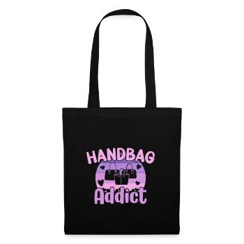 Handbag Addict / Shopping Handbag - Tote Bag - black - Front