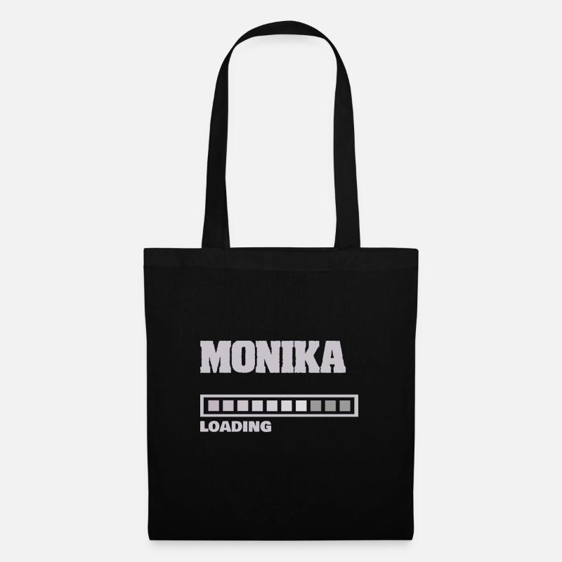 Monika - Stoffbeutel - Schwarz