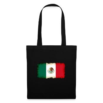 Geschenk für Mexiko - Stoffbeutel - Schwarz - Vorne
