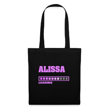 Baby Alissa - Tote Bag - black - Front