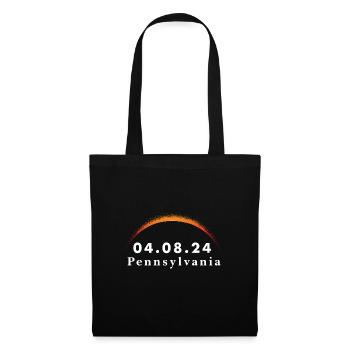 Total Solar Eclipse Path of Totality Pennsylvania - Tote Bag - black - Front