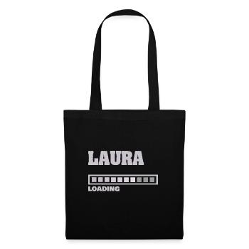 Laura bébé - Sac en tissu - noir - Devant