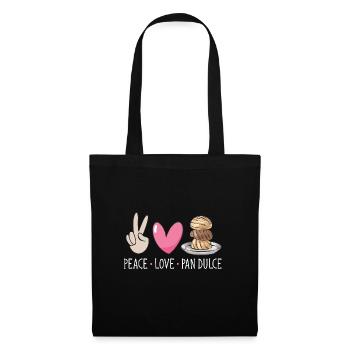 Concha Hispanic Mexikanisch Pan Dulce - Stoffbeutel - Schwarz - Vorne