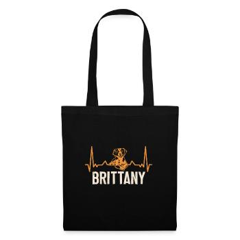 French Brittany Spaniel Epagneul Breton Gift - Tote Bag - black - Front