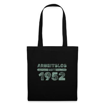 seit 1952 - Stoffbeutel - Schwarz - Vorne