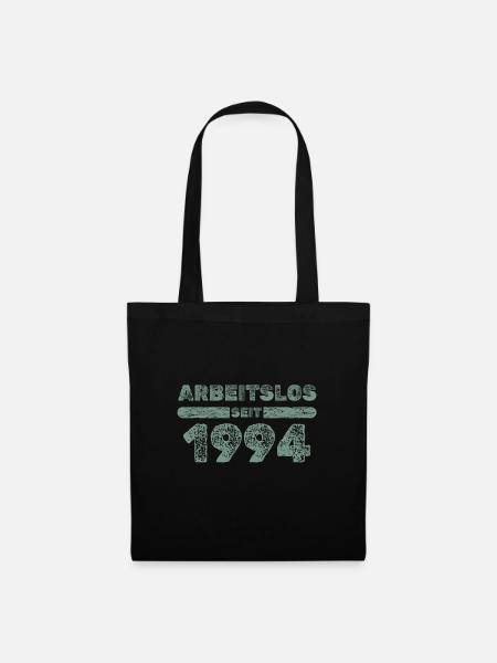 Arbeitslos 1994 - Stoffbeutel - Schwarz