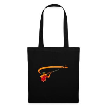 Shooting Skeet Clay Pigeon Shooting - Tote Bag - black - Front
