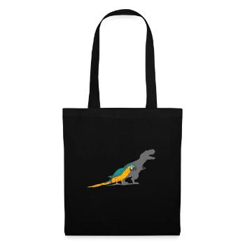 Gelbbrustara Papagei Blue And Yellow Macaw - Stoffbeutel - Schwarz - Vorne