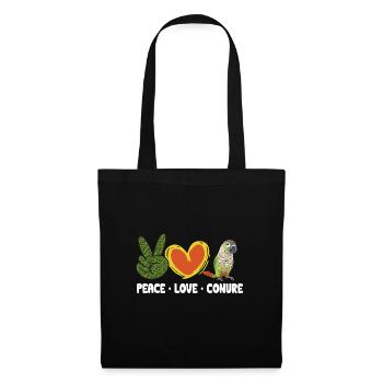 Molina Parakeet Parrot Bird Parakeet - Tote Bag - black - Front