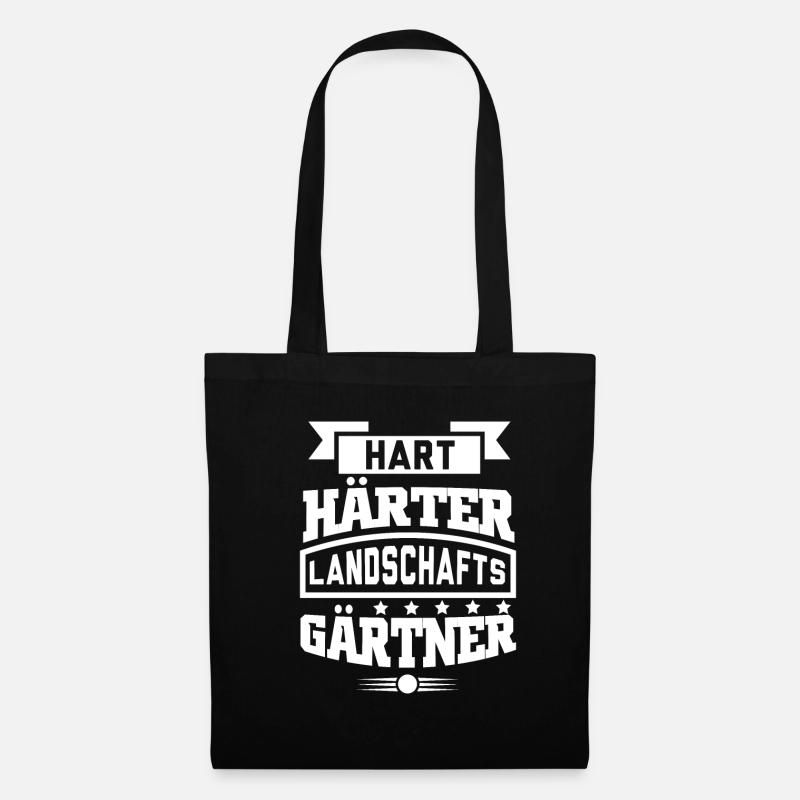 Hart Härter Landschaftsgärtner Garten Gärtner - Stoffbeutel - Schwarz