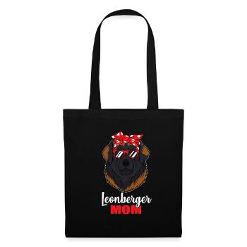 Cool Leonberger Dog Mom Dog Lover Pet Gift - Tote Bag - black - Front