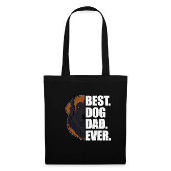 Best Dog Dad Ever Leonberger Dog Lover Pet - Tote Bag - black - Front