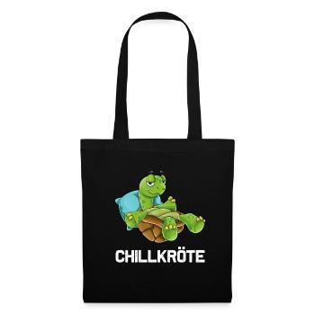Chill Toad Turtle Chill Turtle Gift - Tote Bag - black - Front
