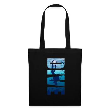 Diver Dive Divemaster Diving Diver Sea - Sac en tissu - noir - Devant