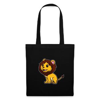 Cute Lion Costume Leo Cat Gift Idea - Tote Bag - black - Front