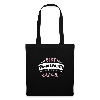 Best Team Leader Ever Gift Idea - Tote Bag - black - Front
