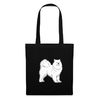Samojede chien propriétaire idée cadeau - Sac en tissu - noir - Devant