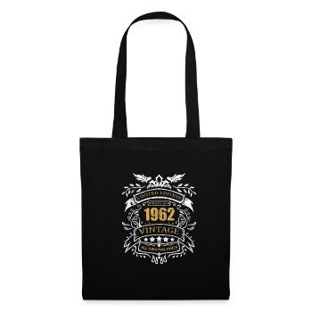 Made In 1962 Limited Edition Cadeau anniversaire - Sac en tissu - noir - Devant