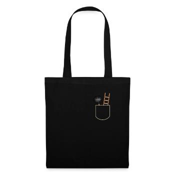Drôle de ramoneur idée cadeau - Sac en tissu - noir - Devant