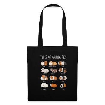 Guinea Pig Species Types Of Guinea Pigs - Tote Bag - black - Front