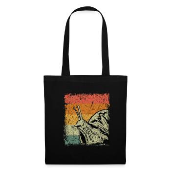 Vintage Snail Gift - Tote Bag - black - Front