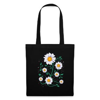 Cute Daisy Summer Daisies Spring Time Flowers - Tote Bag - black - Front