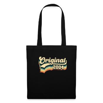 17th Birthday Gift Original Men Women Born In 2004 - Tote Bag - black - Front