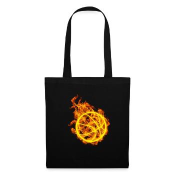 Fire Basketball - Tote Bag - black - Front