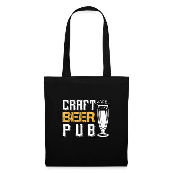 CRAFT BEER PUB - Tote Bag - black - Front