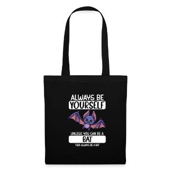 Vampire soyez toujours vous-même à moins que vous ne puissiez être une chauve-souris - Sac en tissu - noir - Devant