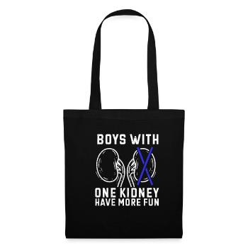 Kidney Transplant Donation Organ Donor - Tote Bag - black - Front